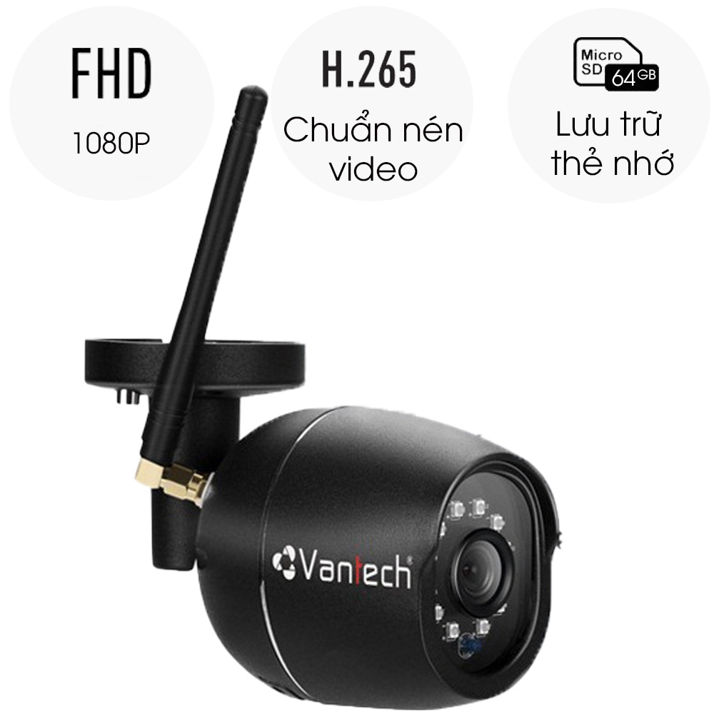 Camera IP Wifi Vantech VP-6600C 1080p